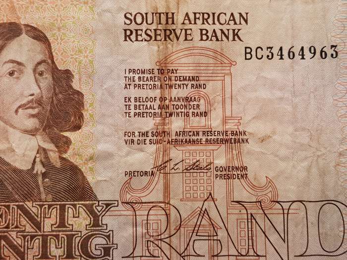 RSA R20 Note 1st Issue - C.L. Stals