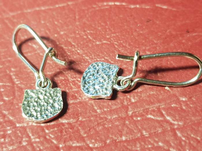 Lovely Genuine Solid Sterling Silver Earrings in Excellent Condition - [1,63 g]