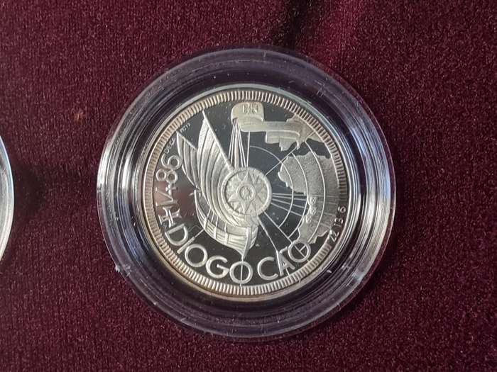 Portuguese Discovery Capsuled Proof Silver Commemorative Coin Set 1988