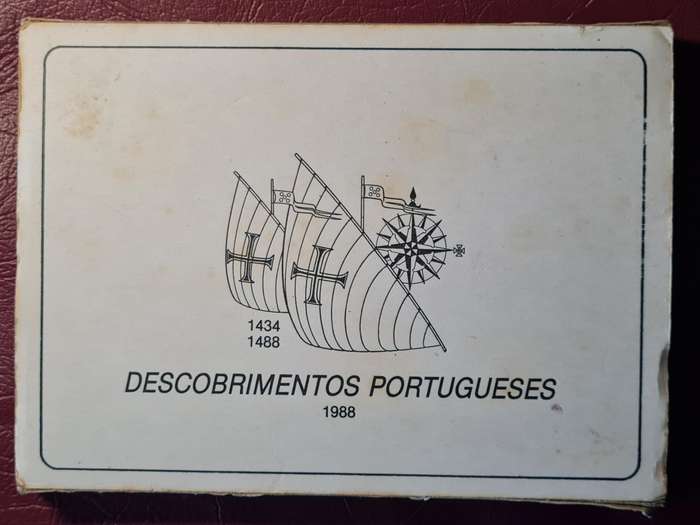 Portuguese Discovery Capsuled Proof Silver Commemorative Coin Set 1988