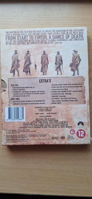 One Upon a time in the West vintage double DVD