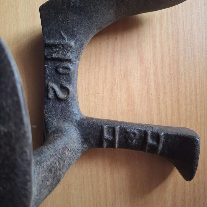 A Cobbler's Anvil or shoe makers tool cast iron