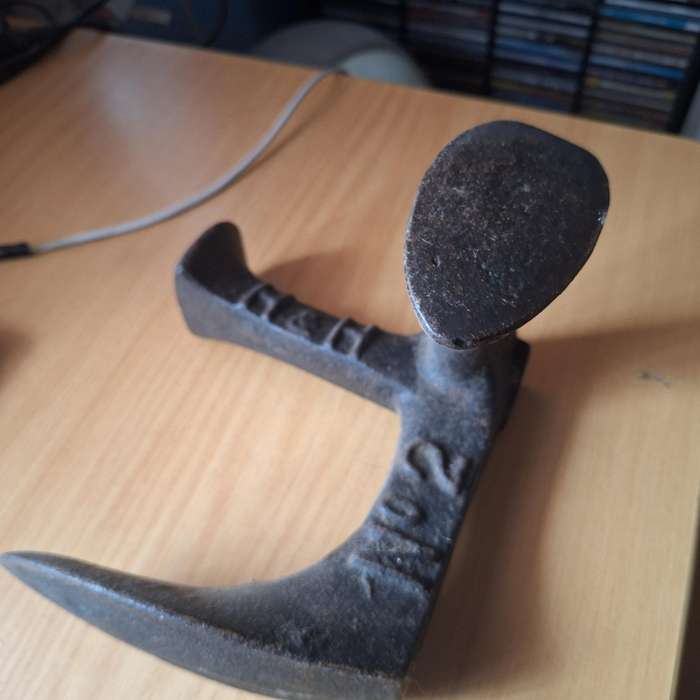 A Cobbler's Anvil or shoe makers tool cast iron