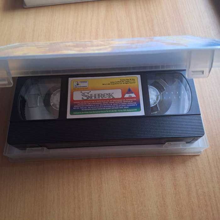Shrek vintage VHS tape