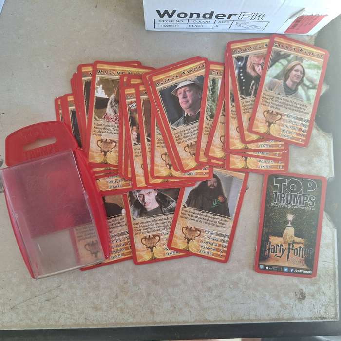 Harry Potter top trumps cards