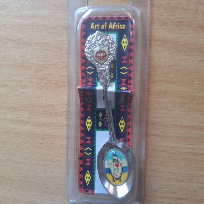 Art of Africa spoon from Port Elizabeth still sealed