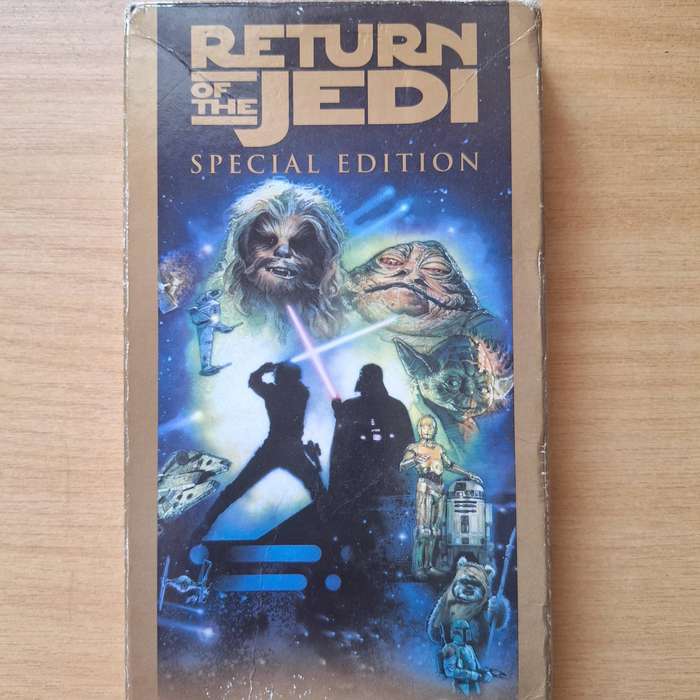 Return of the Jedi special edition VHS tape