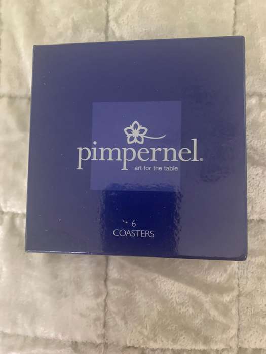 Set of Pimpernel coasters