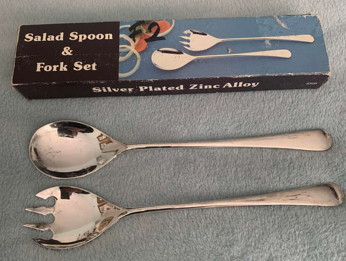 Silver plated Salad Set