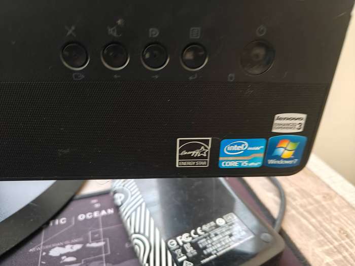 Lenovo all on one desktop second hand