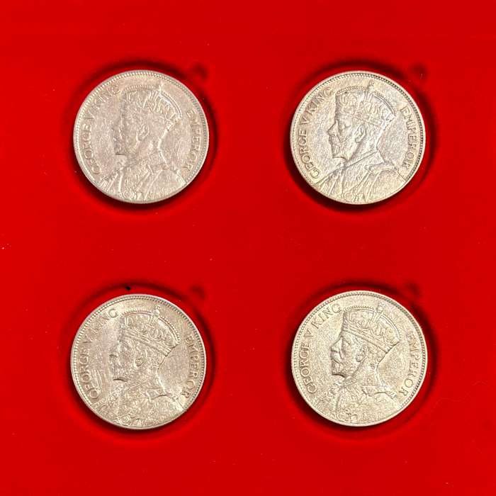 Higher Grade S. Rhodesia Silver Florins (32, 34, 35, 36) - BID PER COIN