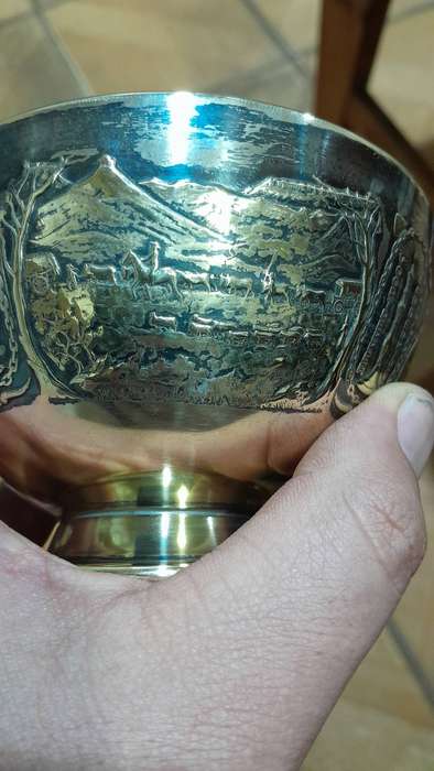 Voortrekker monument brass bowl