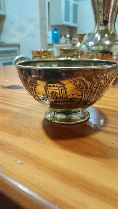 Voortrekker monument brass bowl