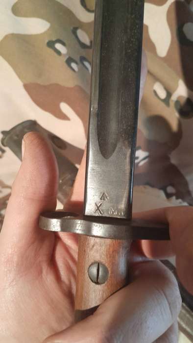 P1907 lee Enfield bayonet 1942 Australian Mangrovite