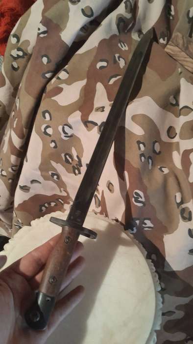 P1907 lee Enfield bayonet 1942 Australian Mangrovite
