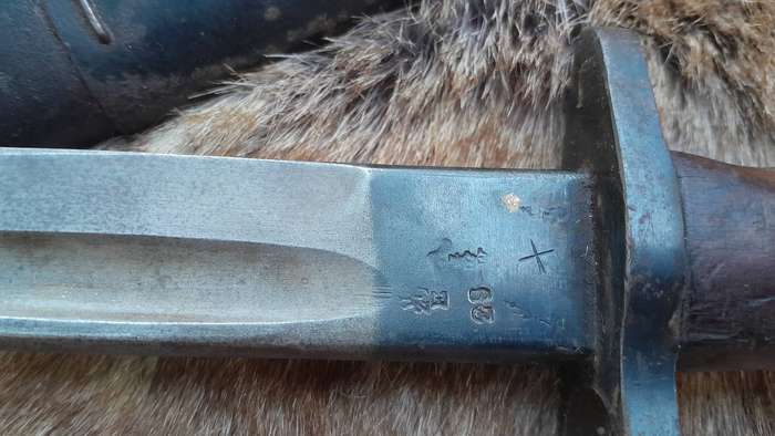 P1907 Wilkinson lee Enfield bayonet ww1 era SAP stamped
