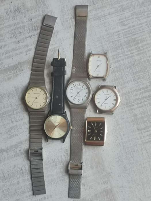 MENS VINTAGE QUARTZ WATCH COLLECTION - ALL IN GOOD WORKING CONDITION