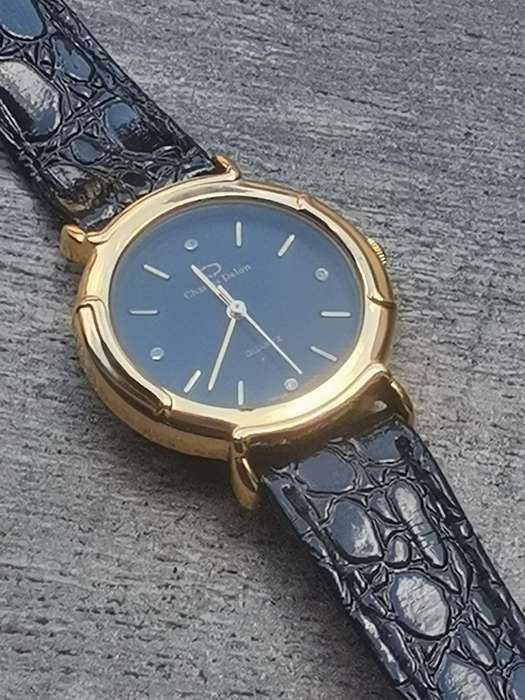 MENS CHARLES DELON GOLD PLATED WATCH IN EXCELLENT WORKING CONDITION