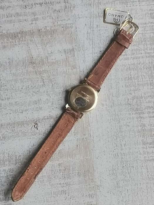 LADIES ROMANO GOLD PLATED WATCH IN EXCELLENT WORKING CONDITION