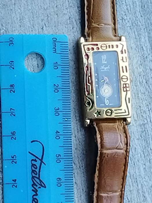 ELEGANT LADIES ANGELA GOLD WATCH IN EXCELLENT WORKING CONDITION