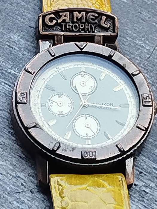 MENS ASEIKON CAMEL TROPHY WATCH IN EXCELLENT WORKING CONDITION