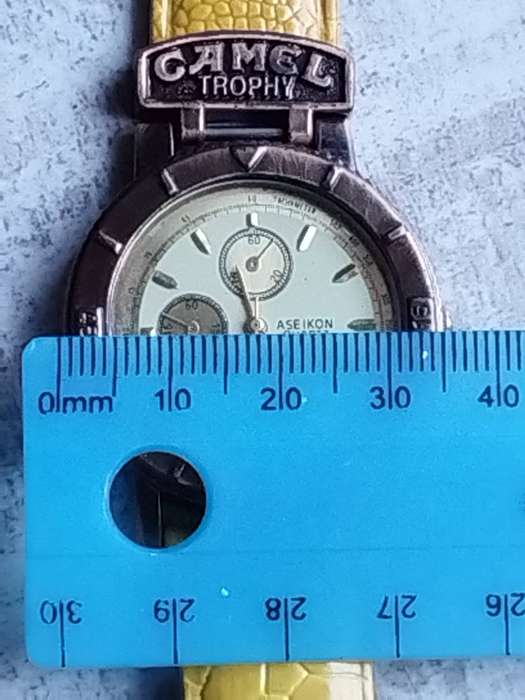 MENS ASEIKON CAMEL TROPHY WATCH IN EXCELLENT WORKING CONDITION