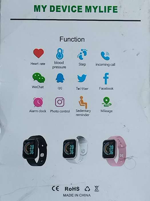 4 x SMART WATCHES IN BOXES - BIDDING FOR ALL 4 WATCHES WINNER TAKES ALL