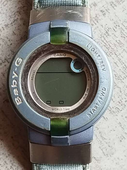 LADIES CASIO BABY-G  WATCH MODEL BG-1201 - UNTESTED SELLING AS IS