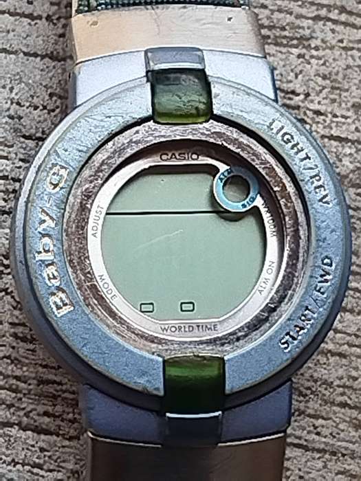 LADIES CASIO BABY-G  WATCH MODEL BG-1201 - UNTESTED SELLING AS IS