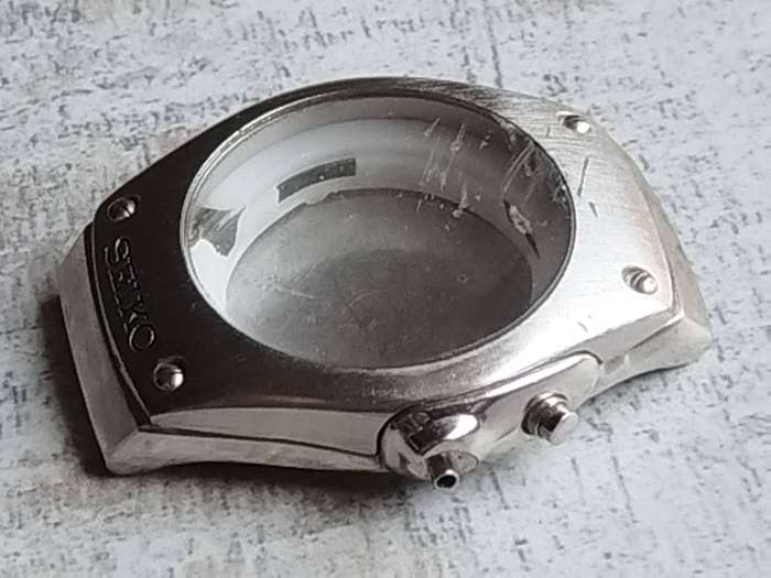 MENS SEIKO KINETIC AND CITIZEN GN-4-S WATCH CASINGS