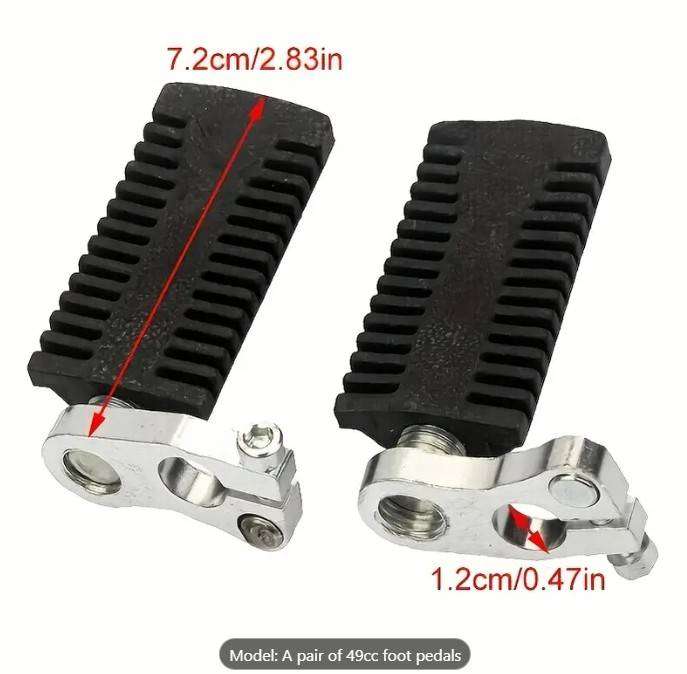 Foot Pegs,for 47cc 49cc Mini Pocket Bike