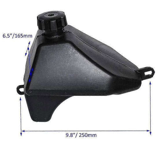 Plastic Gas Fuel Tank For Chinese 125cc Quad, ATV's etc