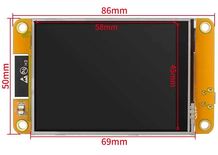 ESP32 CYD - 2.8" with Resistive Touch