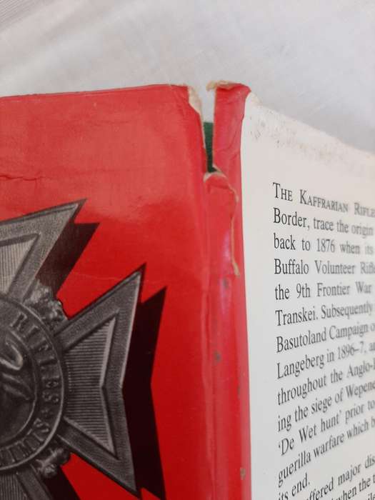 THE KAFFRARIAN RIFLES 1876-1986 FRANCIS L. COLEMAN SIGNED BY AUTHOR FIRST EDITION 1988