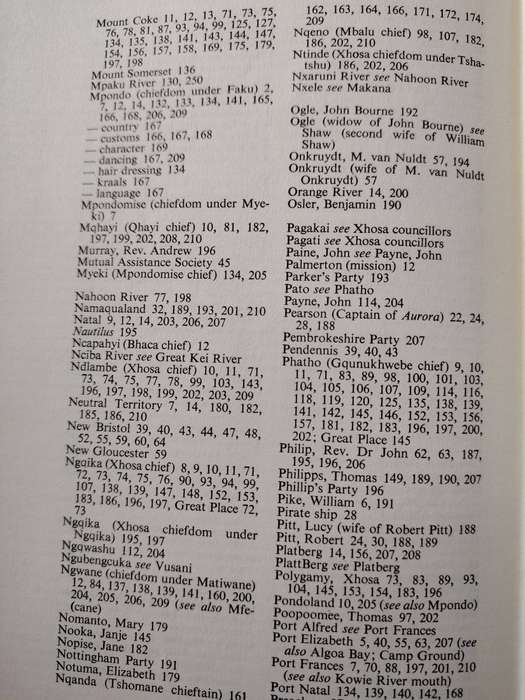 THE JOURNAL OF WILLIAM SHAW Edited by W.D. Hammond-Tooke
