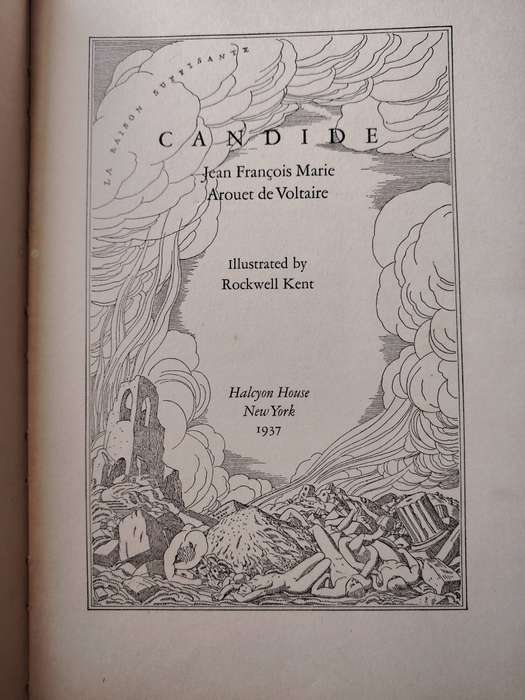 C A N D I D E  by Jean Francois Marie  Arouet de Voltaire