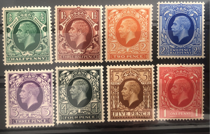 GREAT BRITAIN KGV VERY FINE UNMTD MINT