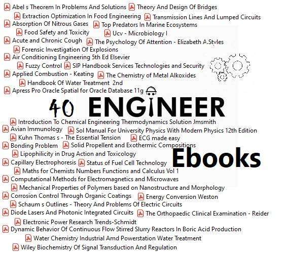 40 Engineering Books