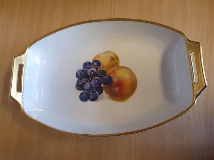 Vintage Thomas Bavaria Dish with Gold Trim  (32cm x 32cm height 7cm)