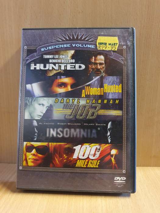 Hunted/A Woman Hunted/The Job/Insomnia/100 Mile Rule - Dvd (5 discs)