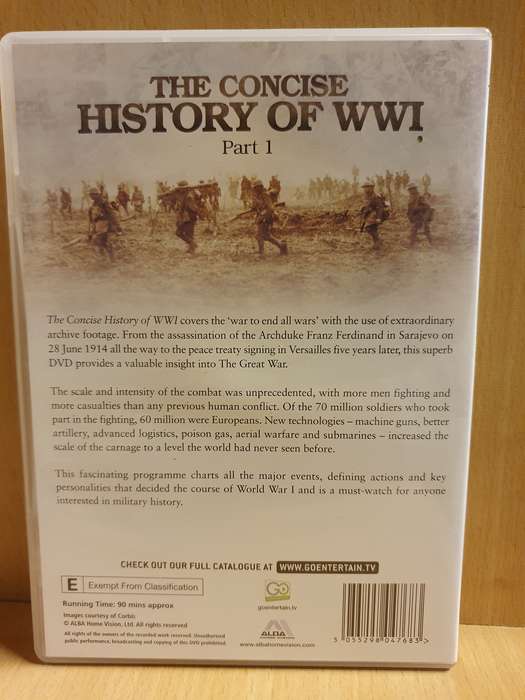 World War II in Colour - The Concise History of WWI Part I - Dvd
