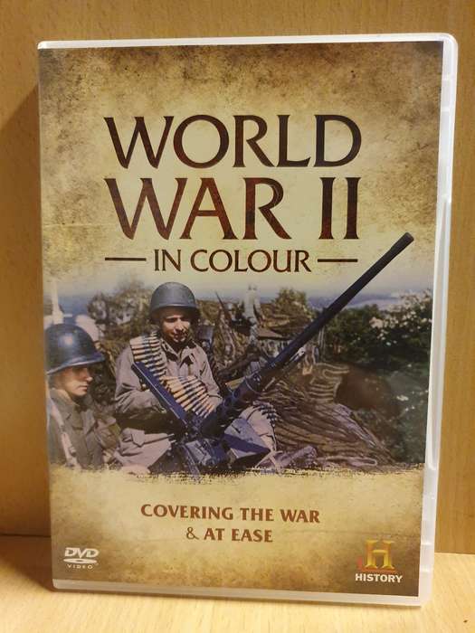 World War II in Colour - Covering the War & At Ease - Dvd