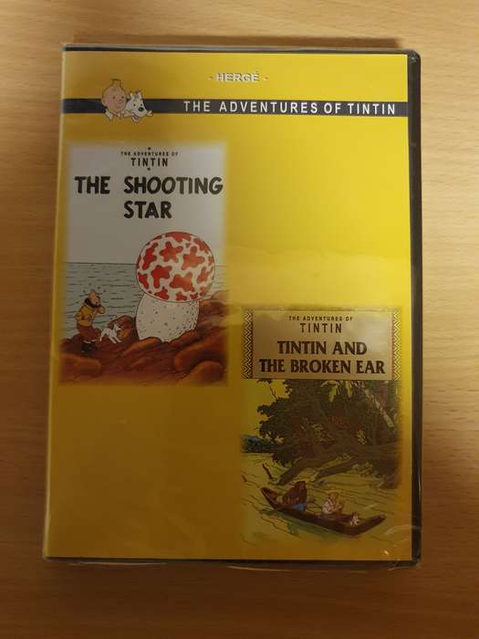 Herge - The Adventures of Tintin: The Shooting Star, Tintin and The Broken Ear - Dvd (NEW)