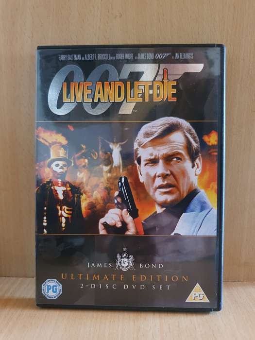 James Bond Ultimate Edition 2-Disc Dvd Set - Live and Let Die