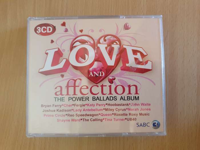 Love and Affection - The Power Ballads Album - Cd (3 discs)