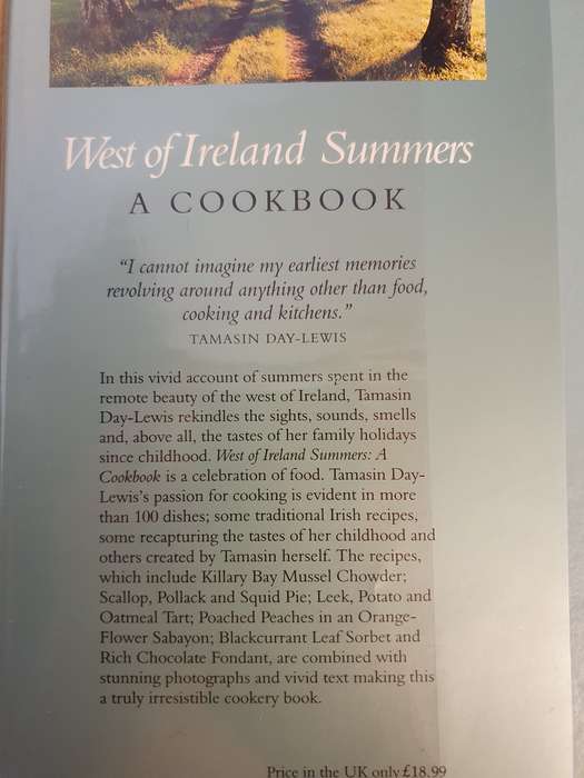 West of Ireland Summers - A Cookbook : Tamasin Day-Lewis (Hardcover)