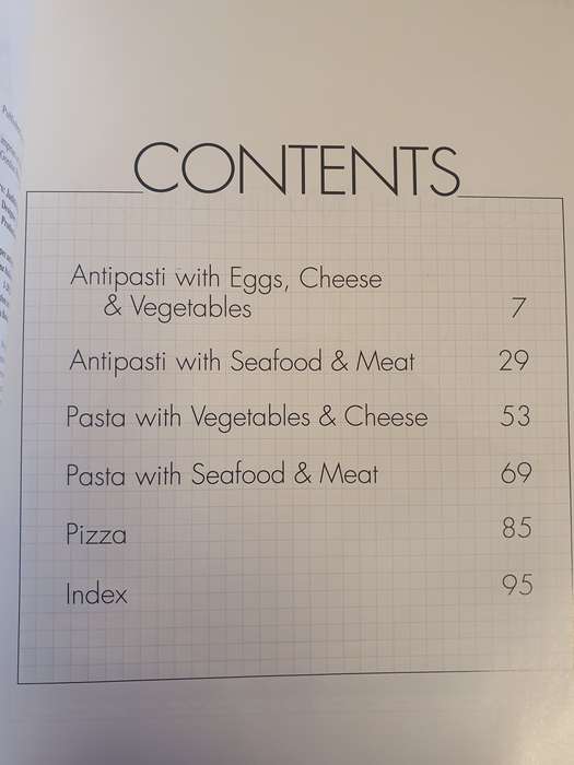 La Cucina Italiana Antipasti - Pasta & Pizza (The Best of Modern Italian Cuisine) Hardcover