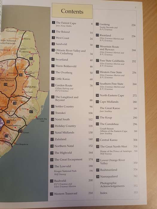 On Route in South Africa (A Region-by-Region Guide) Hardcover