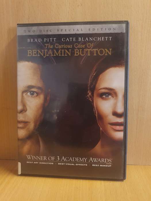 The Curious Case of Benjamin Button - Dvd (Brad Pitt) 2 discs