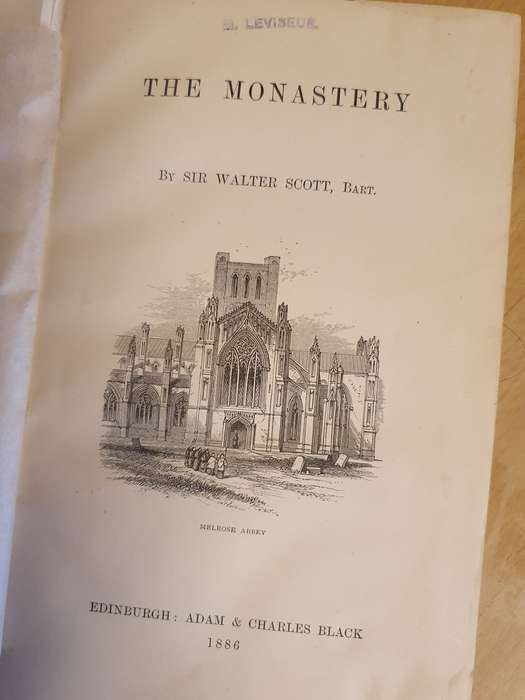 The Waverley Novels - The Monastery by Sir Walter  Scott
